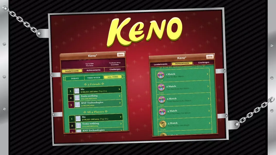 Keno - Classic Casino Game スクリーンショット