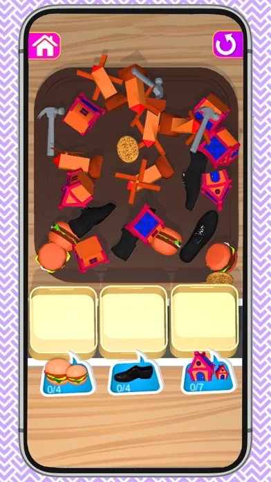 Zrzuty ekranu Sort it sorting 3D puzzles
