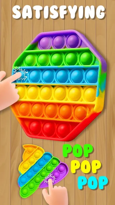 Ảnh chụp màn hình của Pop it Fidget Toy 2! DIY ASMR