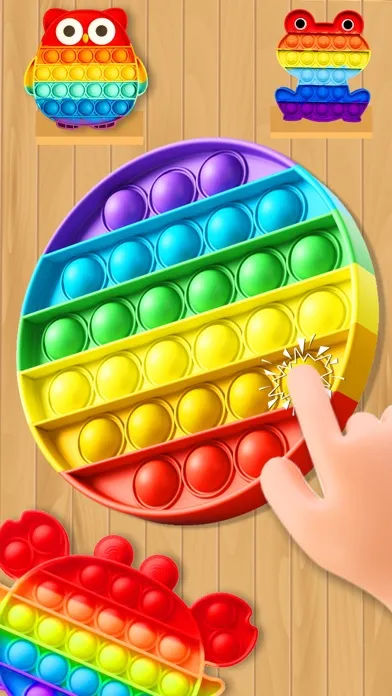 Ảnh chụp màn hình của Pop it Fidget Toy 2! DIY ASMR