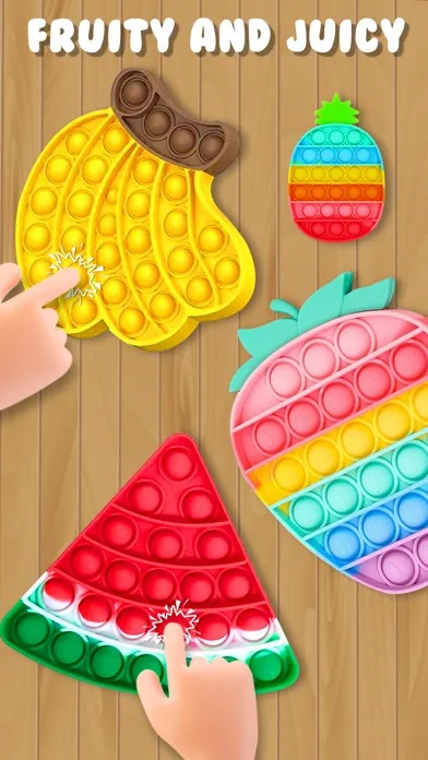 Ảnh chụp màn hình của Pop it Fidget Toy 2! DIY ASMR