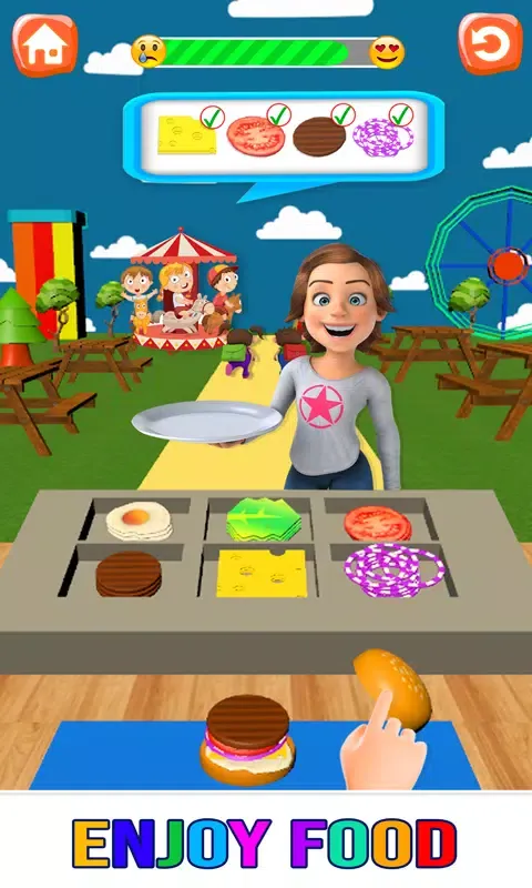 Captures d'écran de Theme Park Games