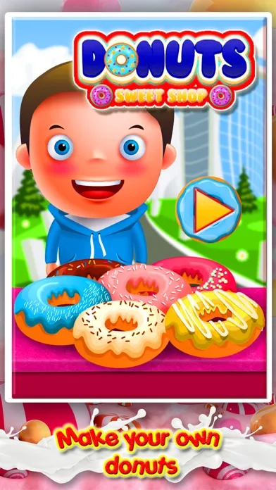 My Special Donut Maker Sweet Donut Game سکرین شاٹس