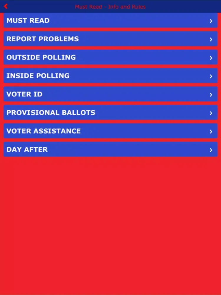 تصاویر RNLA Virginia POLL WATCHER iPad 