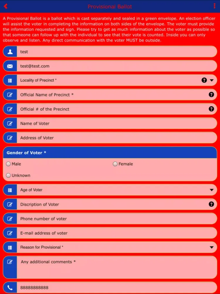 تصاویر RNLA Virginia POLL WATCHER iPad 
