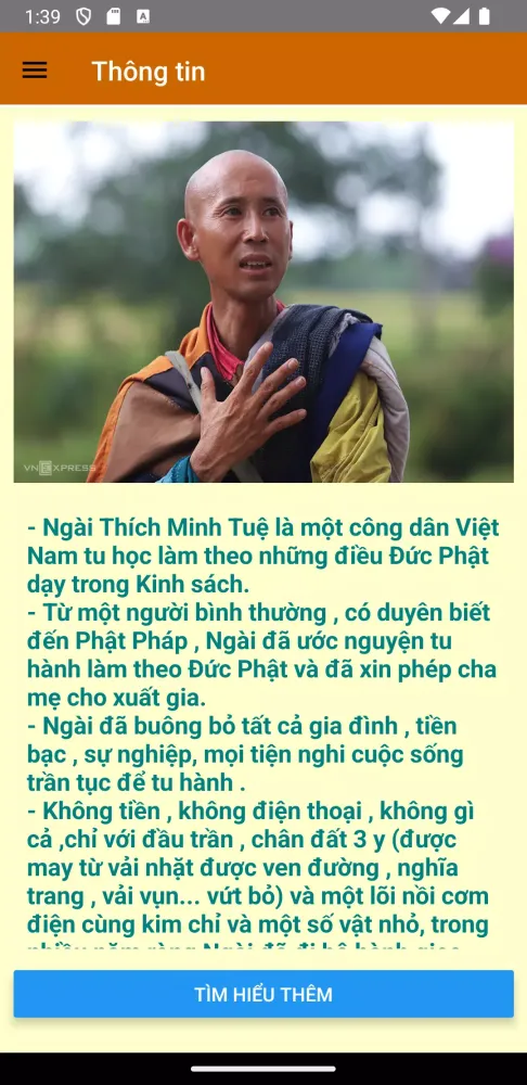 Ảnh chụp màn hình của Thích Minh Tuệ
