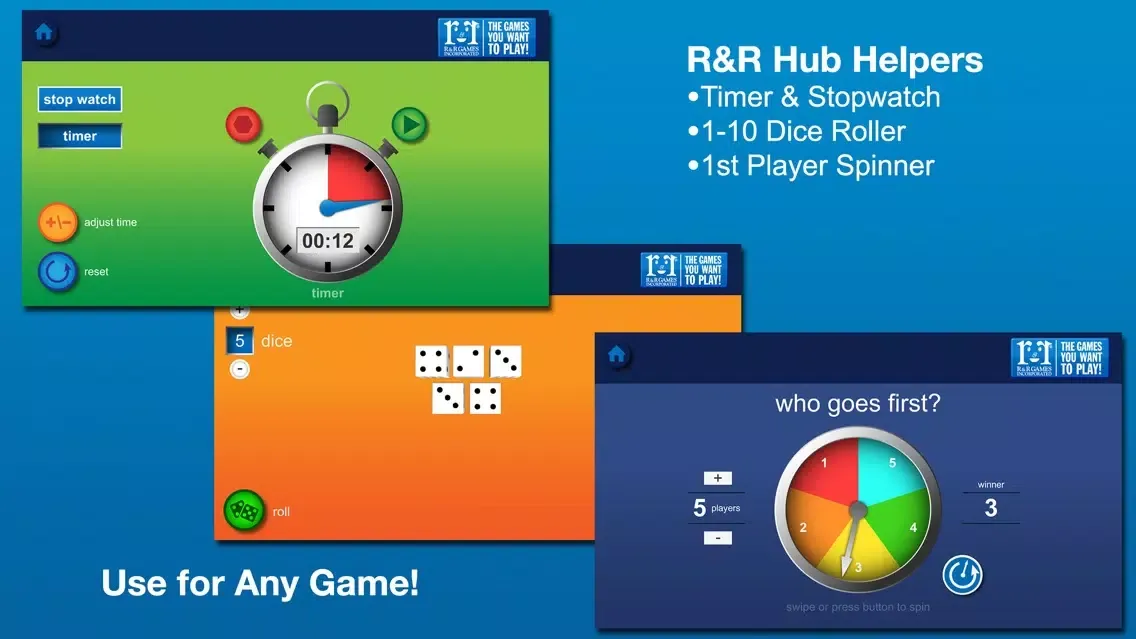 Zrzuty ekranu R&R Hub