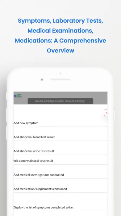 Doctor31 - Symptom Checker Screenshots