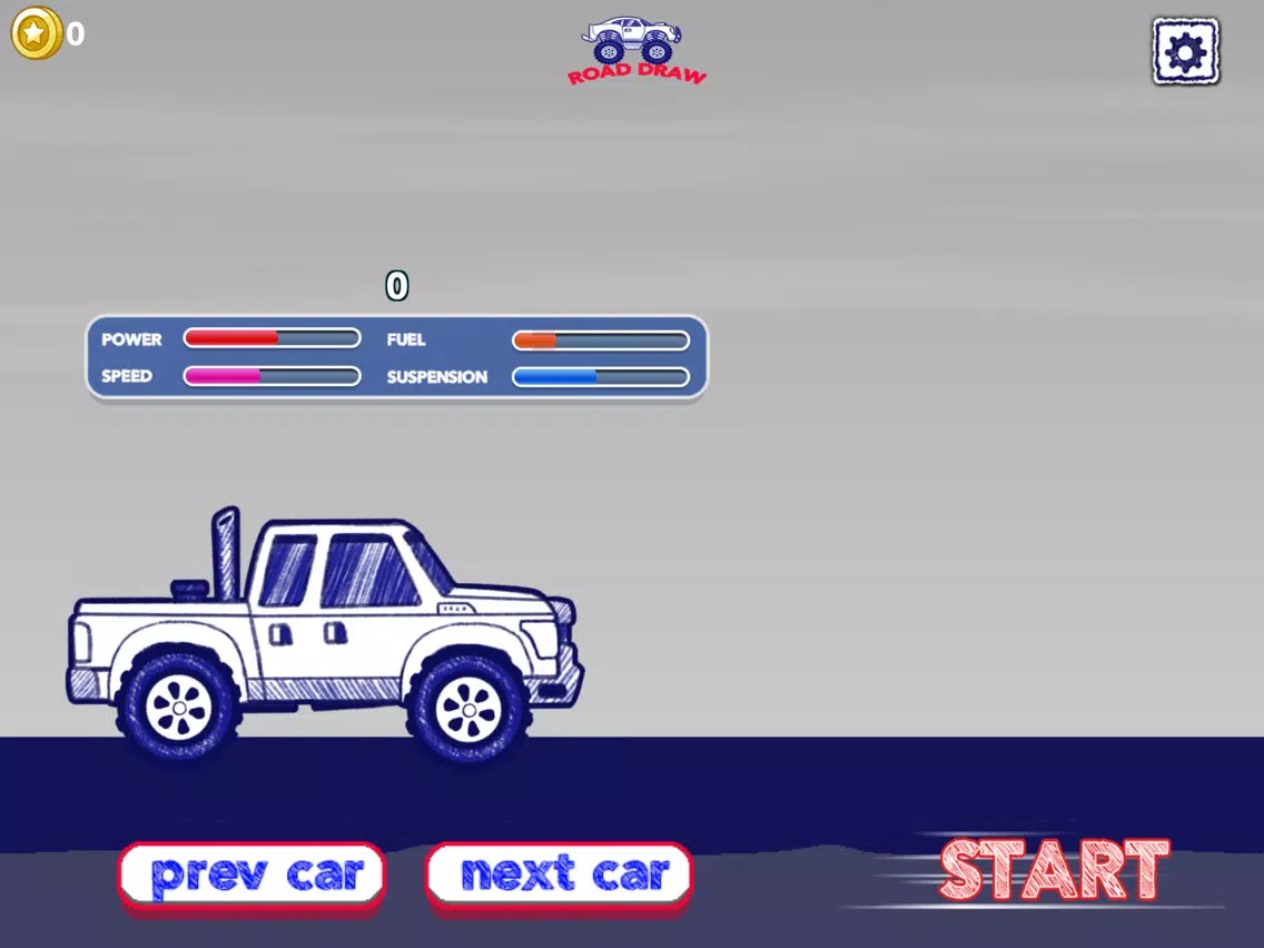 Tangkapan layar Road Draw Hill Climb Racer iPad 