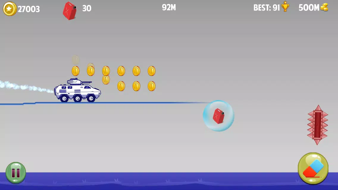 Tangkapan layar Road Draw Hill Climb Racer