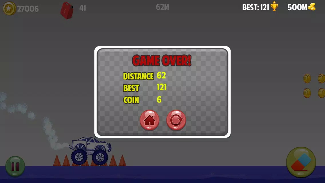 Tangkapan layar Road Draw Hill Climb Racer