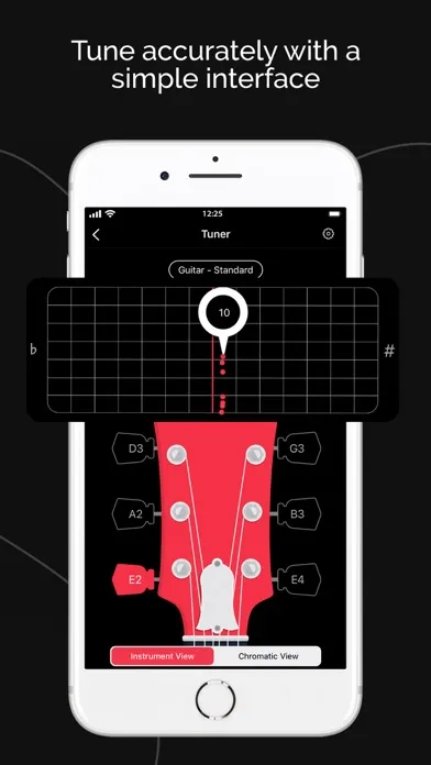 Roadie Tuner - Guitar Tuner Screenshots