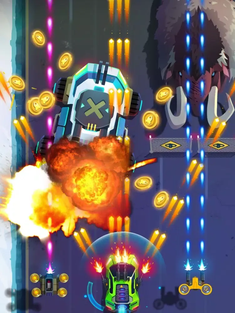 Capturas de pantalla de Road Rampage: Cars Games Fight iPad 