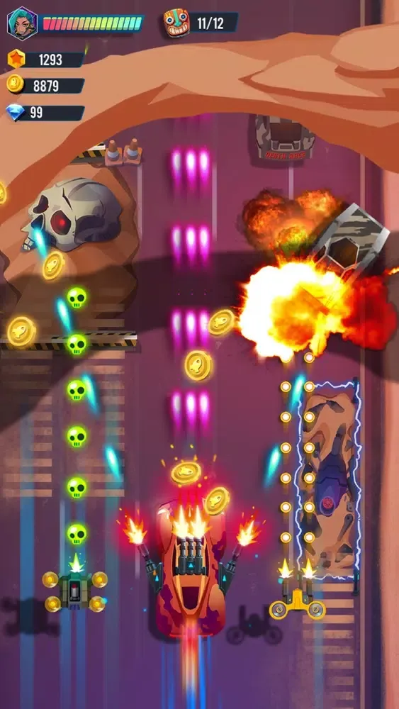 Capturas de pantalla de Road Rampage: Cars Games Fight