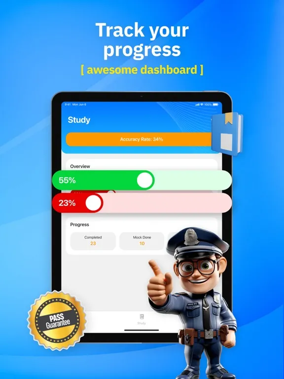 Zrzuty ekranu CDL Prep Practice Test 2025ㅤ iPad 