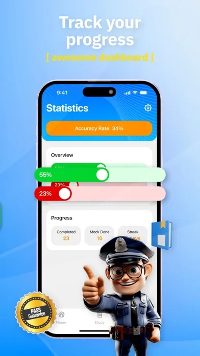 Zrzuty ekranu CDL Prep Practice Test 2025ㅤ