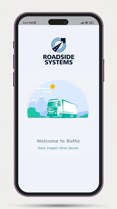 Capturas de tela do RoMa GPS Fleet