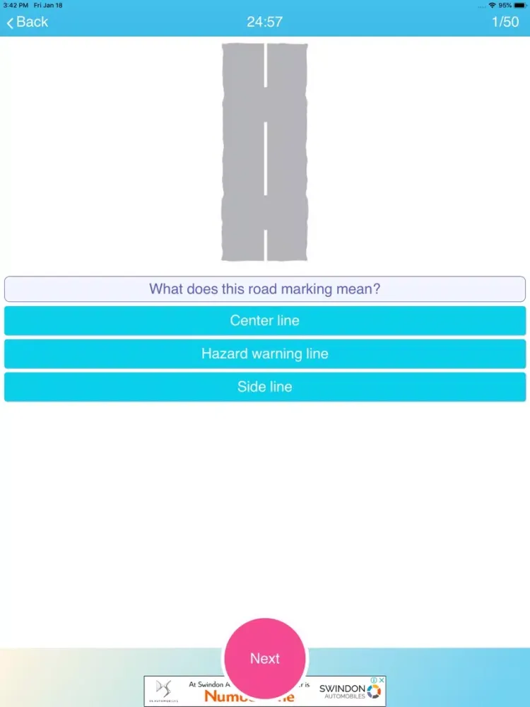 Screenshot di driving theory mock test 2020 iPad 