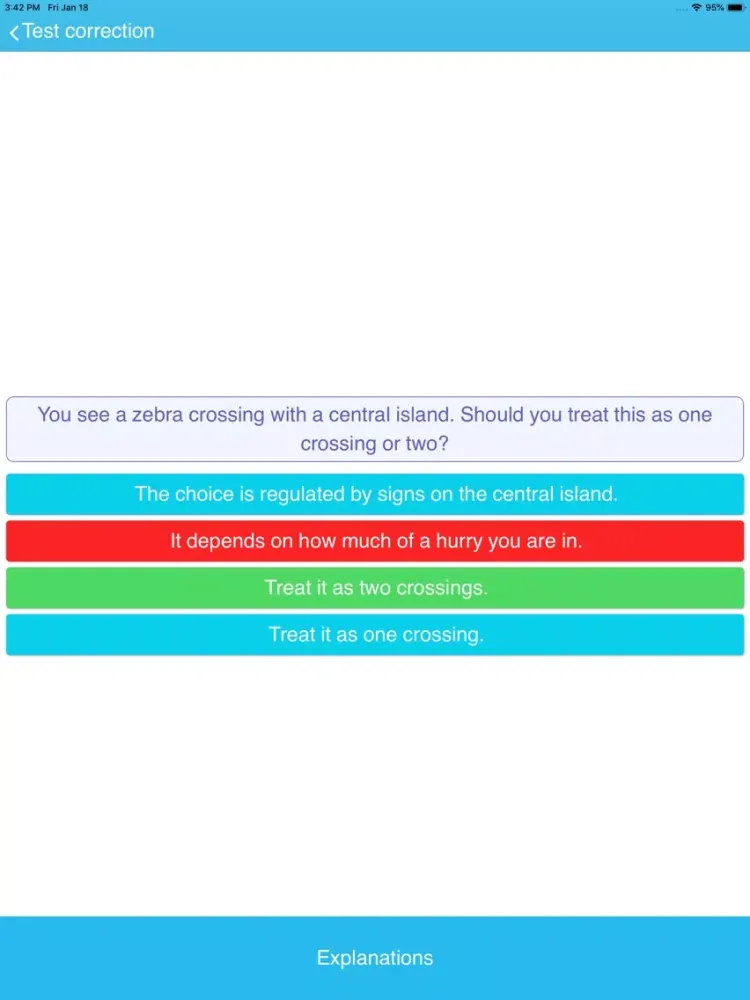 Screenshot di driving theory mock test 2020 iPad 
