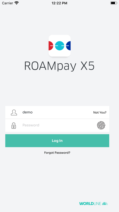 ROAMpay™ X5 Screenshots