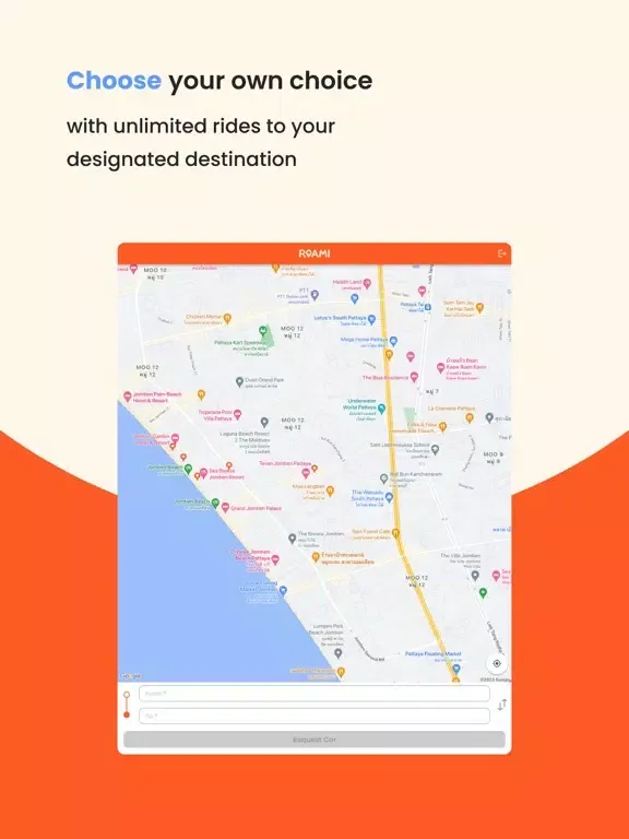 Roami - Ride like a local iPad  স্ক্রিনশট