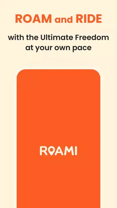 Roami - Ride like a local স্ক্রিনশট