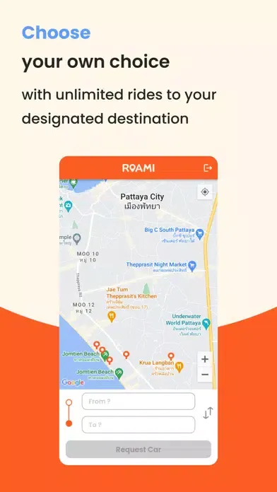Roami - Ride like a local স্ক্রিনশট