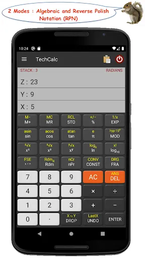 TechCalc Scientific Calculator Screenshots