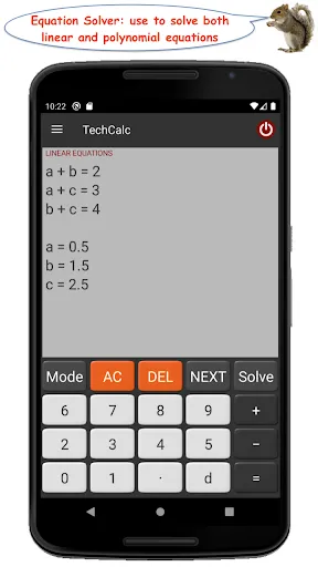 TechCalc Scientific Calculator Screenshots