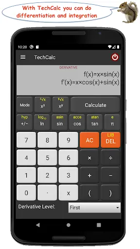 TechCalc Scientific Calculator Screenshots