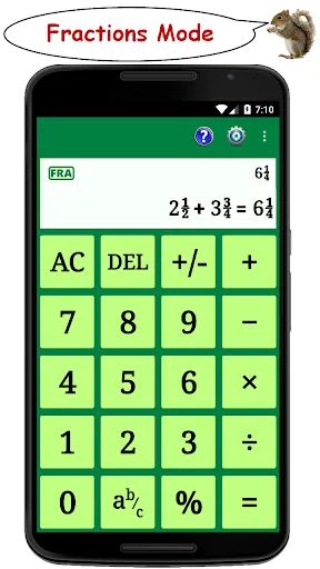 Capturas de tela do Standard Calculator (StdCalc)