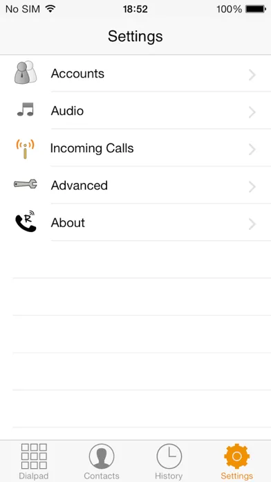 Скриншоты Roammate Phone