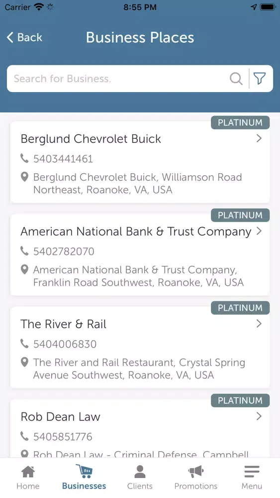 Roanoke Affiliates应用截图
