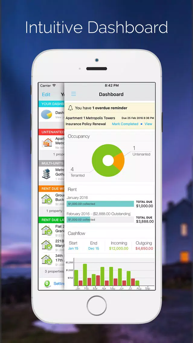 Captures d'écran de Landlord Property Buddy