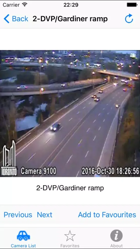 Traffic Toronto স্ক্রিনশট