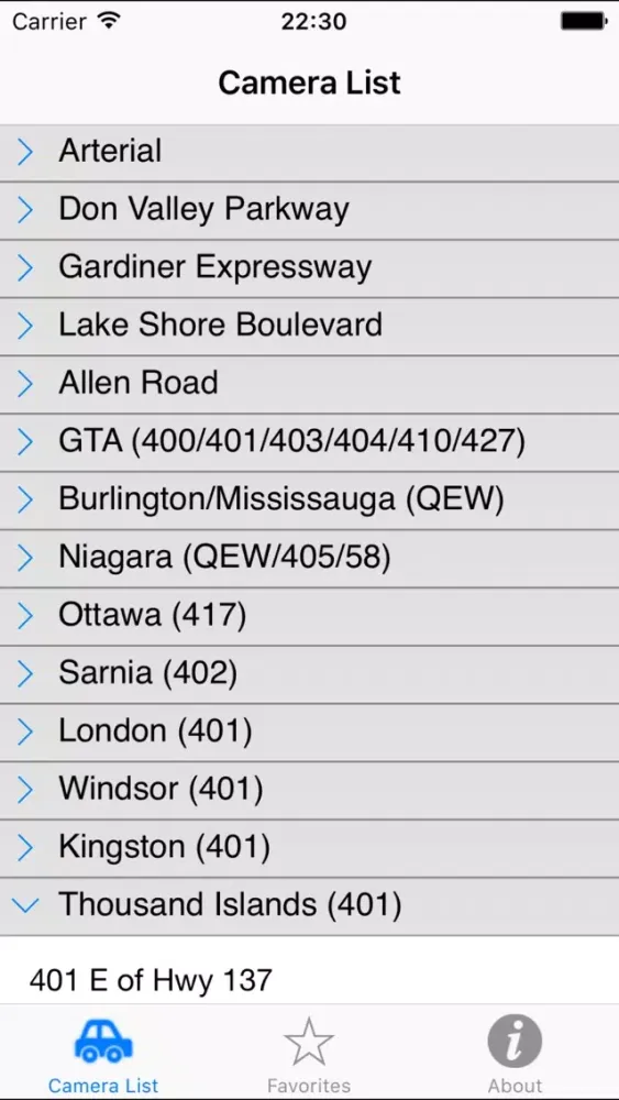 Traffic Toronto স্ক্রিনশট