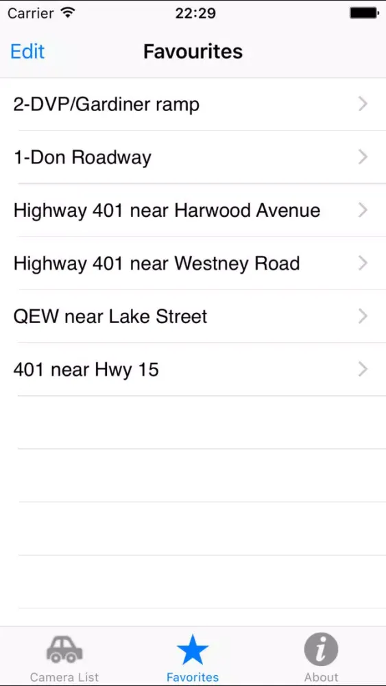 Traffic Toronto স্ক্রিনশট