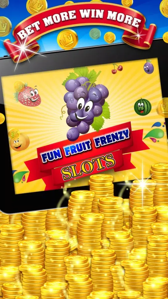 Fun Fruit Frenzy Slots : Free 777 Slot Machine Game with Big Hit Jackpot سکرین شاٹس