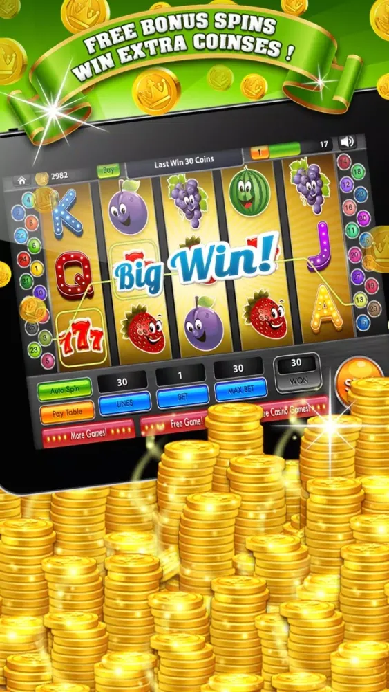 Fun Fruit Frenzy Slots : Free 777 Slot Machine Game with Big Hit Jackpot سکرین شاٹس