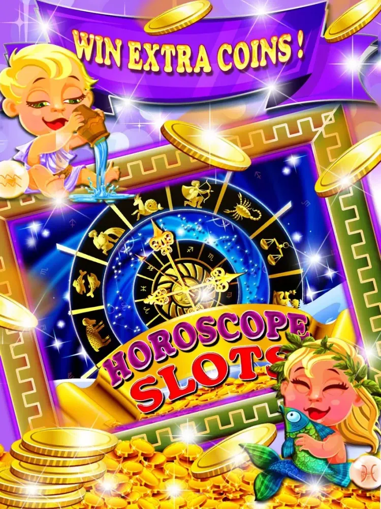 Horoscope slots : play 777 Las Vegas Style Slot Machine to try your luck iPad 应用截图