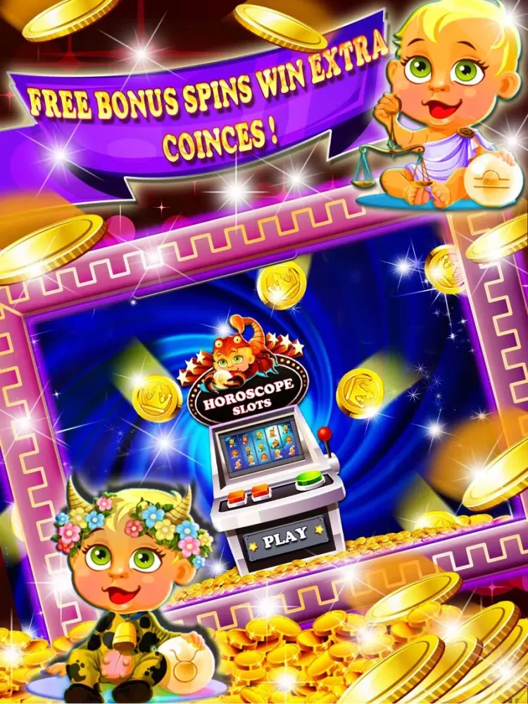 Horoscope slots : play 777 Las Vegas Style Slot Machine to try your luck iPad 应用截图