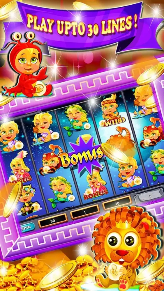 Horoscope slots : play 777 Las Vegas Style Slot Machine to try your luck应用截图