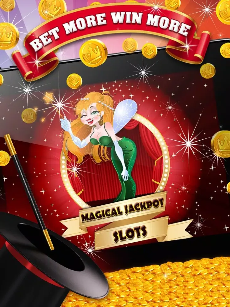 Zrzuty ekranu Magical Jackpot Slots : Win Big with Vegas Casino Slot Machine Game iPad 