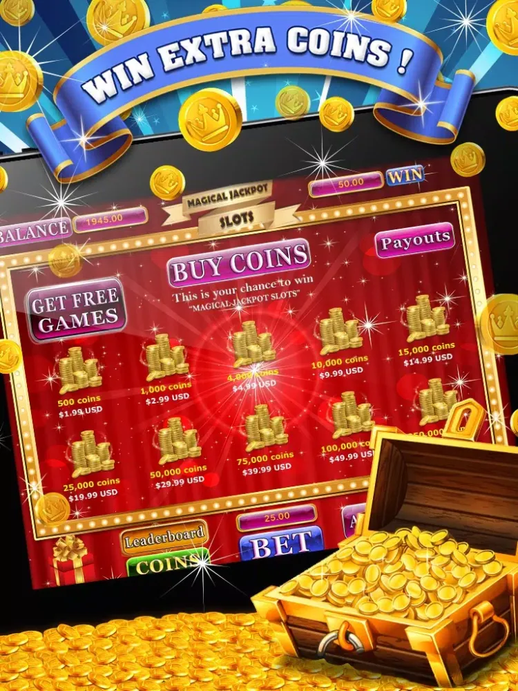 Zrzuty ekranu Magical Jackpot Slots : Win Big with Vegas Casino Slot Machine Game iPad 
