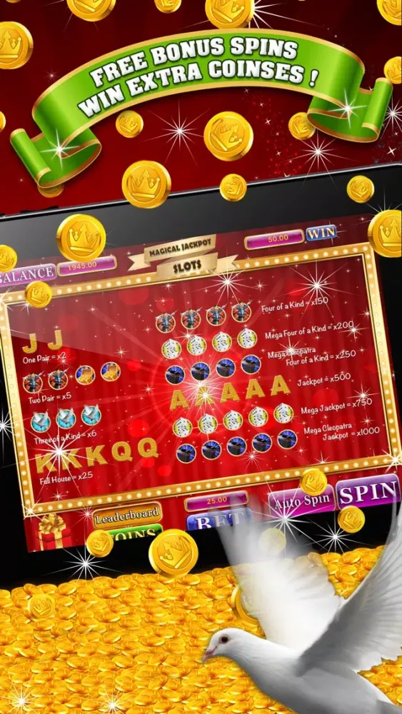 Zrzuty ekranu Magical Jackpot Slots : Win Big with Vegas Casino Slot Machine Game