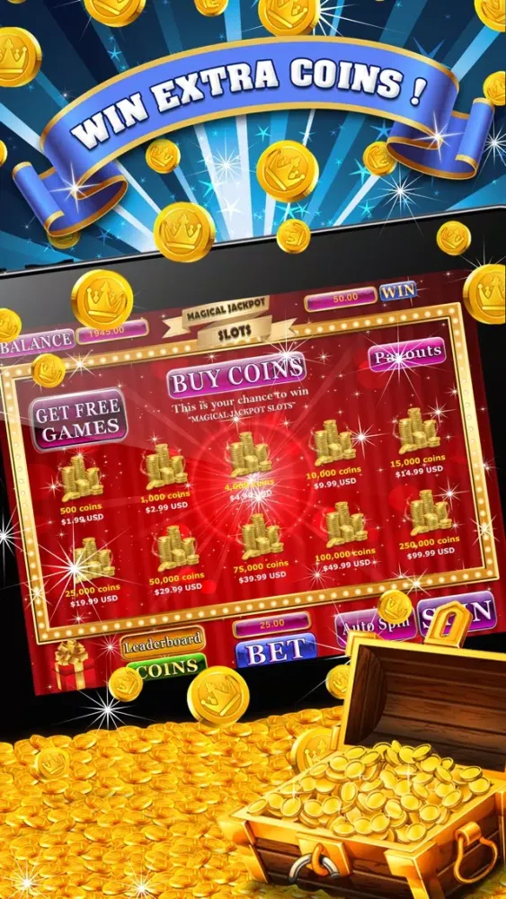 Zrzuty ekranu Magical Jackpot Slots : Win Big with Vegas Casino Slot Machine Game