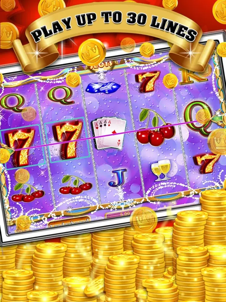Triple Cherry Slots : Free 777 Slot Machine Game with Big Hit Jackpot iPad 應用截圖