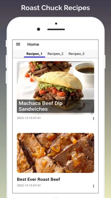 Roast Chuck Recipes应用截图