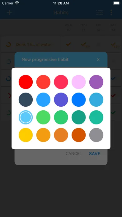 Tangkapan skrin Habit Tracker - Your Goals