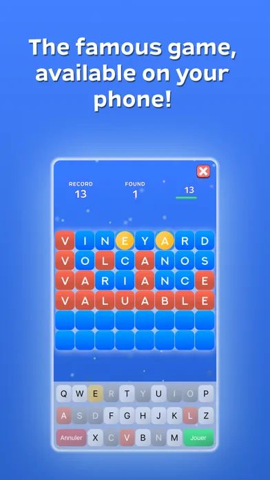 Capturas de tela do Play Motus - Fun Letter Game